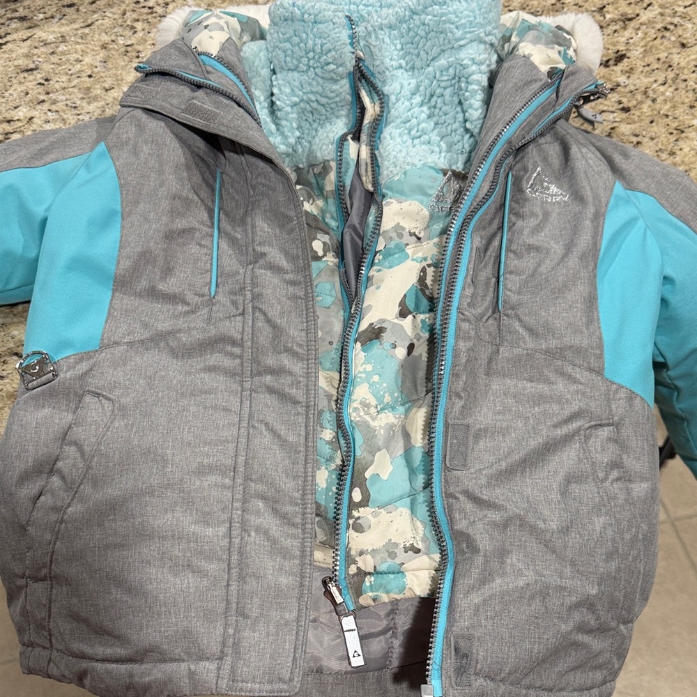 Gerry Gray and Blue 2 piece Kids Jacket